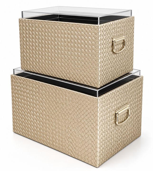 Amadi trunks in champagne